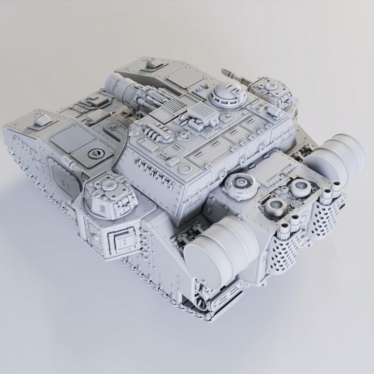 超级重型坦克系列变体——3D打印模型|Super Heavy Tank Variants – 3D Print Model