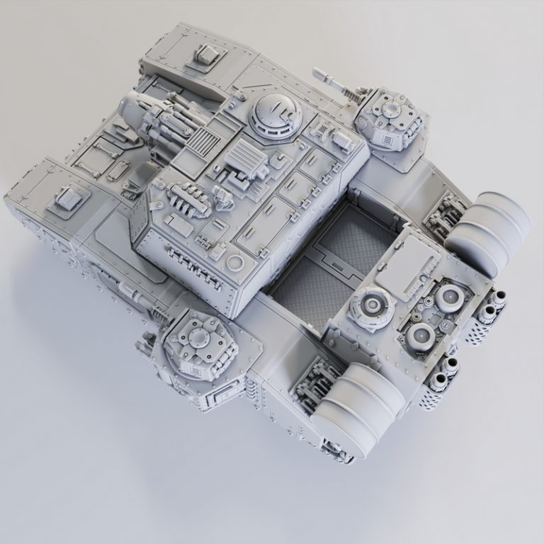 超级重型坦克系列变体——3D打印模型|Super Heavy Tank Variants – 3D Print Model
