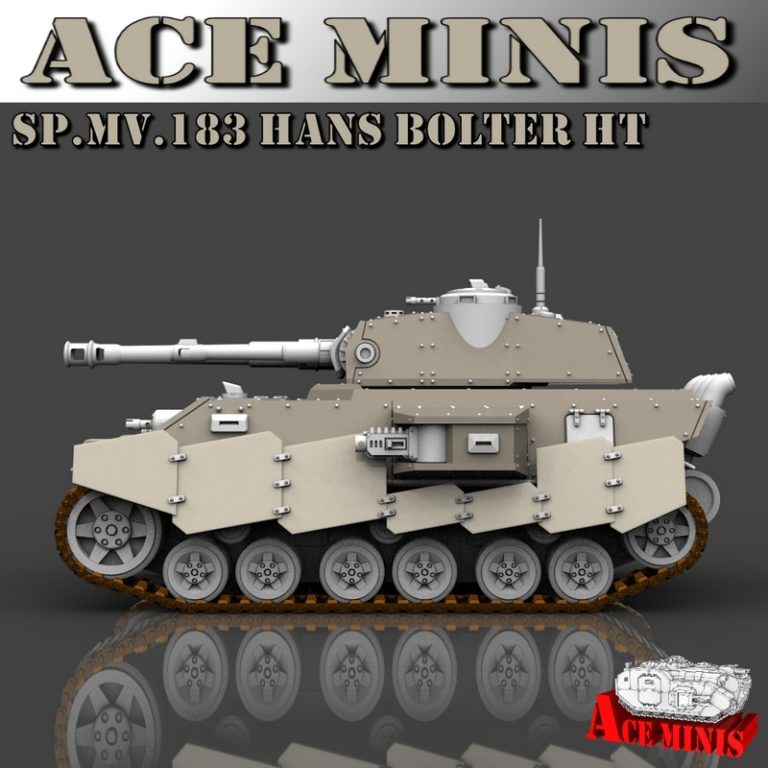 Ace Minis - SP.MV.183 Hans Bolter HT 3D打印模型|Ace Minis – SP.MV.183 Hans Bolter HT – 3D Print Model