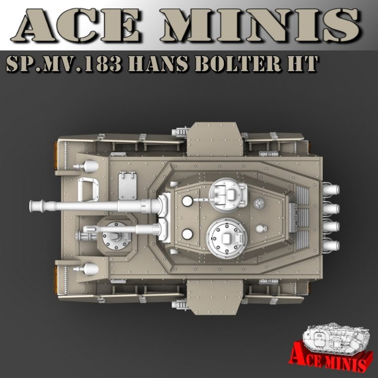 Ace Minis - SP.MV.183 Hans Bolter HT 3D打印模型|Ace Minis – SP.MV.183 Hans Bolter HT – 3D Print Model