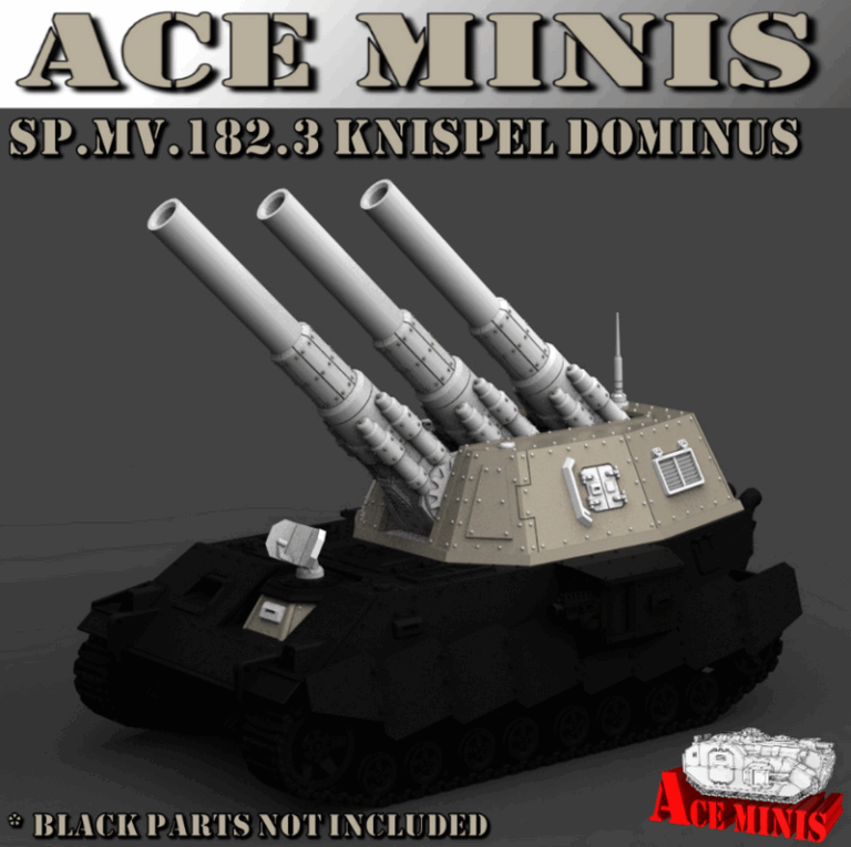 Ace Minis - SP.MV.182.3 Dominus Bombard 3D打印模型|Ace Minis – SP.MV.182.3 Dominus Bombard Expansion – 3D Print Model
