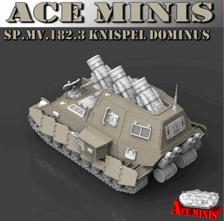 Ace Minis - SP.MV.182.3 Dominus Bombard 3D打印模型|Ace Minis – SP.MV.182.3 Dominus Bombard Expansion – 3D Print Model