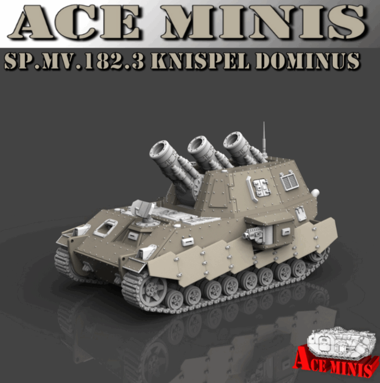 Ace Minis - SP.MV.182.3 Dominus Bombard 3D打印模型|Ace Minis – SP.MV.182.3 Dominus Bombard Expansion – 3D Print Model