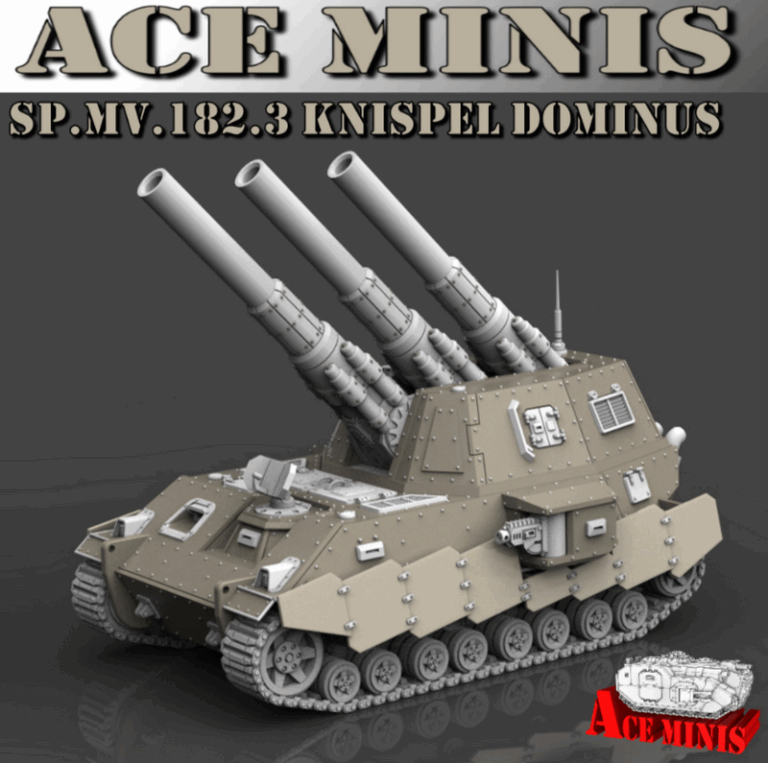 Ace Minis - SP.MV.182.3 Dominus Bombard 3D打印模型|Ace Minis – SP.MV.182.3 Dominus Bombard Expansion – 3D Print Model