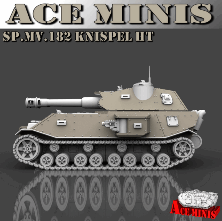 Ace Minis – SP.MV.182 Knispel HT 3D打印模型|Ace Minis – SP.MV.182 Knispel HT – 3D Print Model