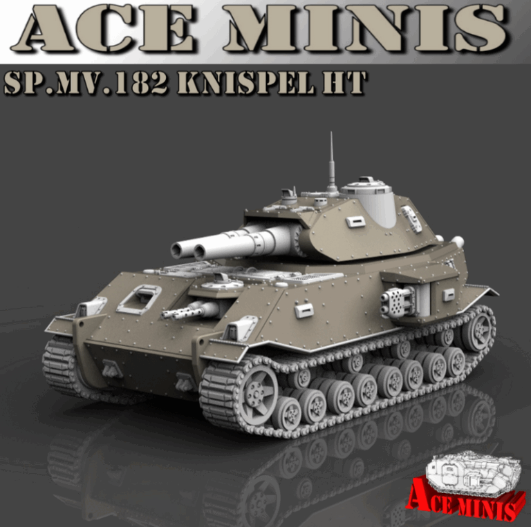 Ace Minis – SP.MV.182 Knispel HT 3D打印模型|Ace Minis – SP.MV.182 Knispel HT – 3D Print Model