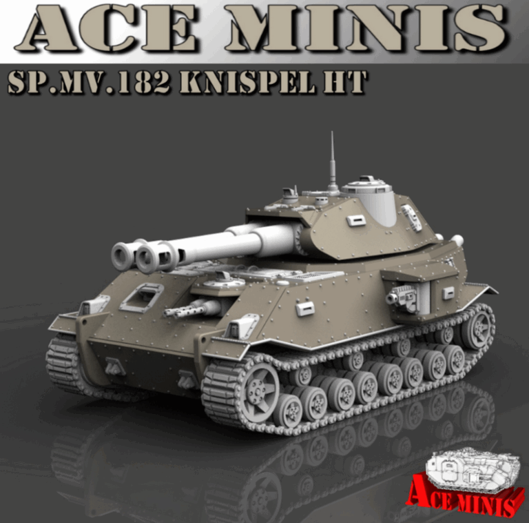 Ace Minis – SP.MV.182 Knispel HT 3D打印模型|Ace Minis – SP.MV.182 Knispel HT – 3D Print Model