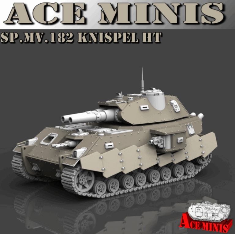 Ace Minis – SP.MV.182 Knispel HT 3D打印模型|Ace Minis – SP.MV.182 Knispel HT – 3D Print Model