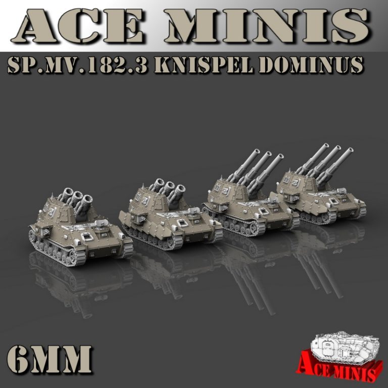 Ace Minis – SP.MV.182重型支援车辆 6毫米 3D打印模型|Ace Minis – SP.MV.182 Heavy Support Vehicles – 6MM – 3D Print Model