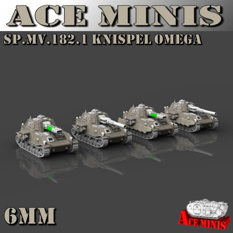 Ace Minis – SP.MV.182重型支援车辆 6毫米 3D打印模型|Ace Minis – SP.MV.182 Heavy Support Vehicles – 6MM – 3D Print Model