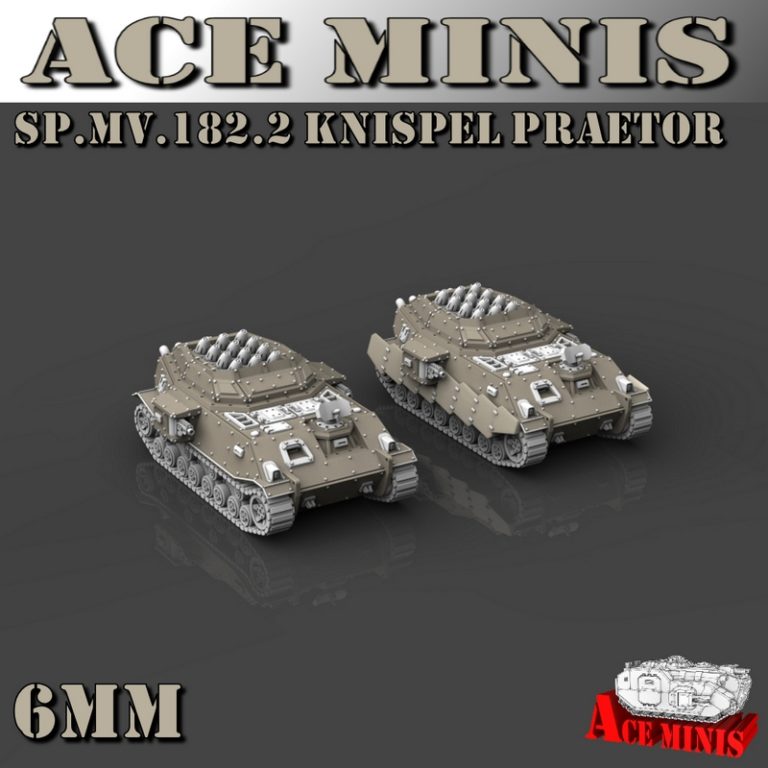 Ace Minis – SP.MV.182重型支援车辆 6毫米 3D打印模型|Ace Minis – SP.MV.182 Heavy Support Vehicles – 6MM – 3D Print Model