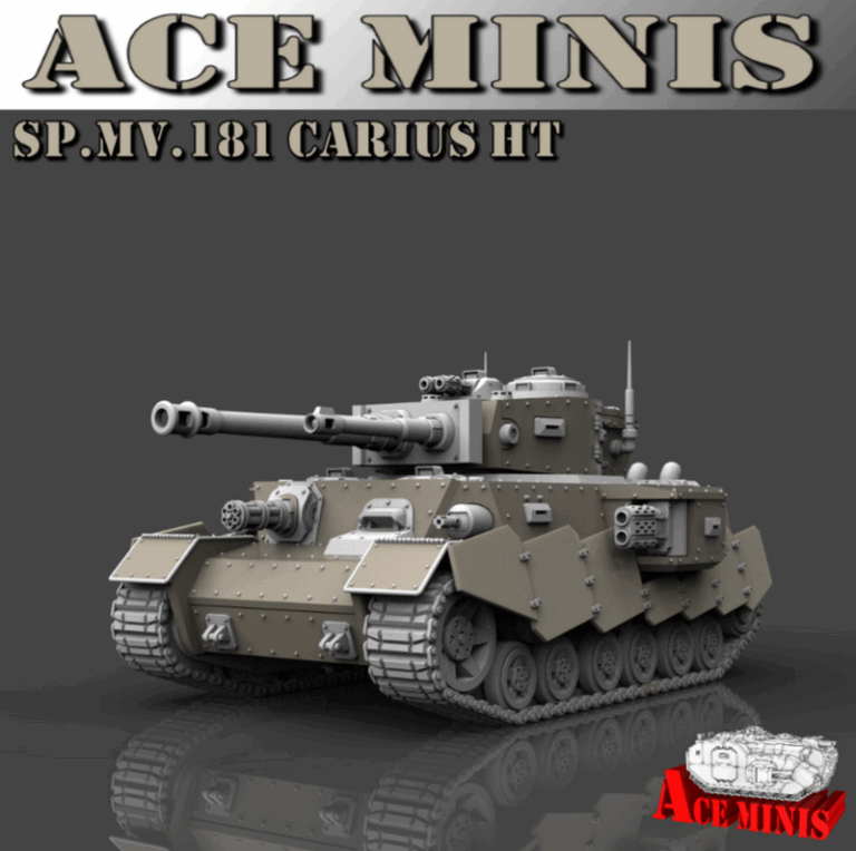 Ace Minis - SP.MV.181 Carius HT 3D打印模型|Ace Minis – SP.MV.181 Carius HT – 3D Print Model