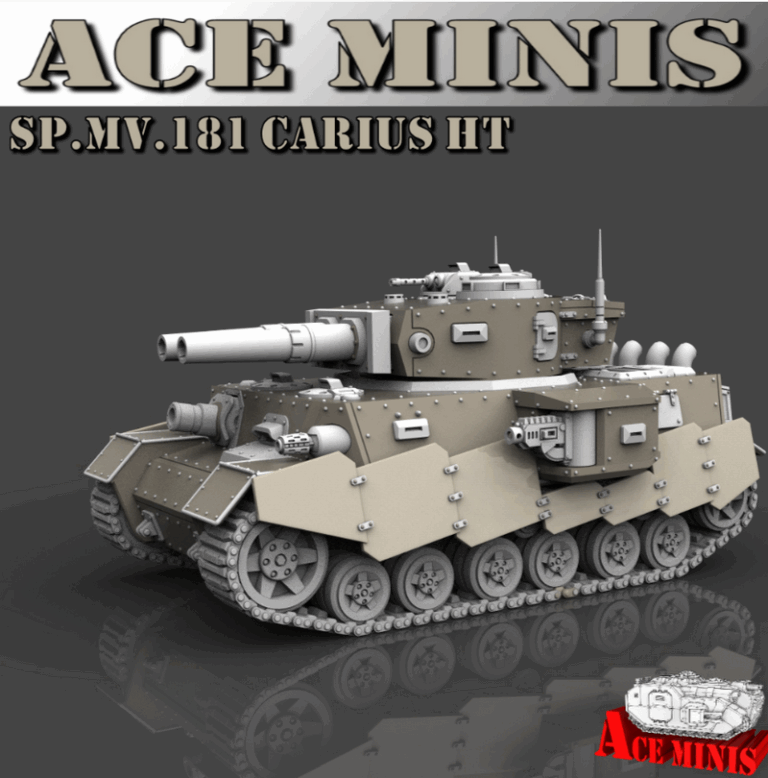 Ace Minis - SP.MV.181 Carius HT 3D打印模型|Ace Minis – SP.MV.181 Carius HT – 3D Print Model