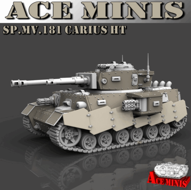Ace Minis - SP.MV.181 Carius HT 3D打印模型|Ace Minis – SP.MV.181 Carius HT – 3D Print Model