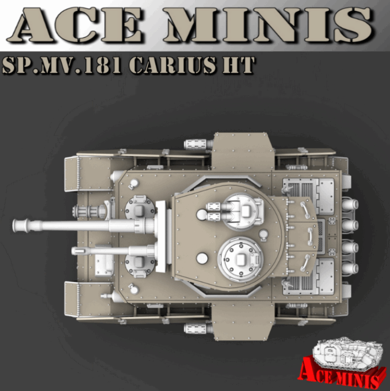 Ace Minis - SP.MV.181 Carius HT 3D打印模型|Ace Minis – SP.MV.181 Carius HT – 3D Print Model