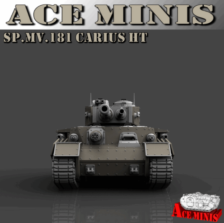 Ace Minis - SP.MV.181 Carius HT 3D打印模型|Ace Minis – SP.MV.181 Carius HT – 3D Print Model