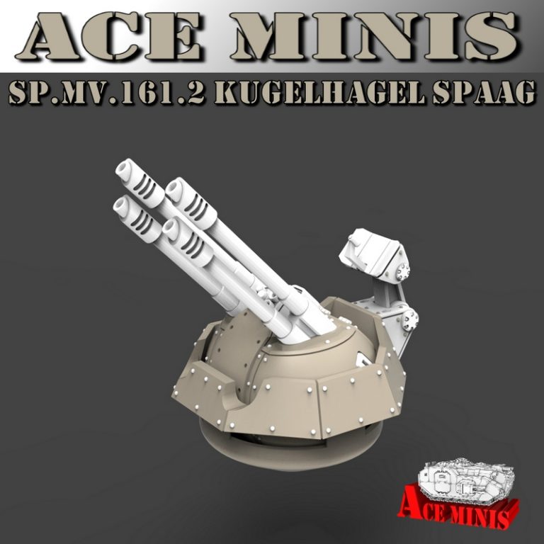 Ace Minis – SP.MV.161.2 Kugelhagel SPAAG 3D打印模型|Ace Minis – SP.MV.161.2 Kugelhagel SPAAG – 3D Print Model