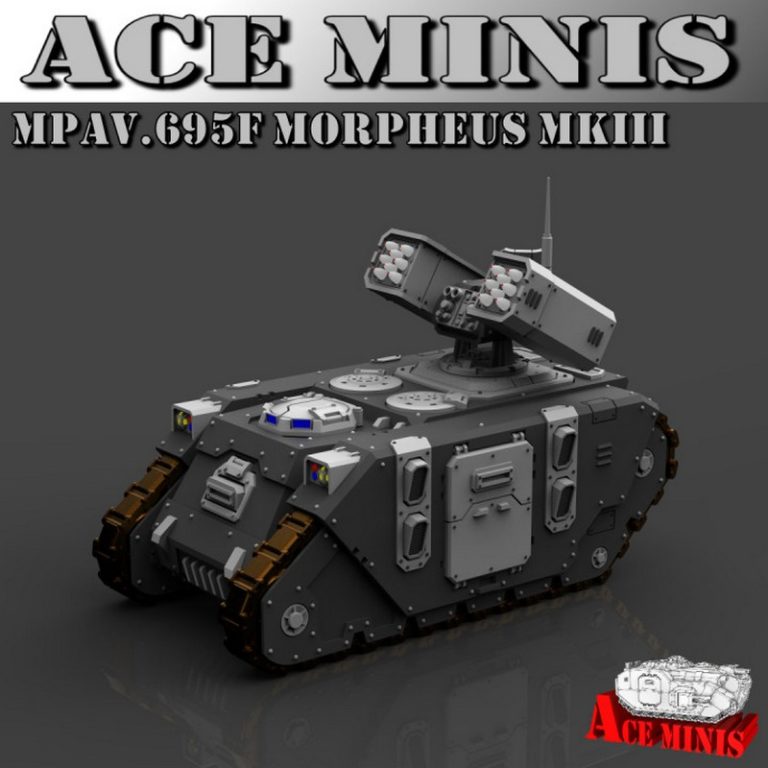 ACE迷你款 - MPAV.695F 美尔菲斯MkIII 3D打印模型|Ace Minis – MPAV.695F Morpheus MkIII – 3D Print Model