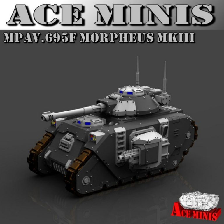 ACE迷你款 - MPAV.695F 美尔菲斯MkIII 3D打印模型|Ace Minis – MPAV.695F Morpheus MkIII – 3D Print Model