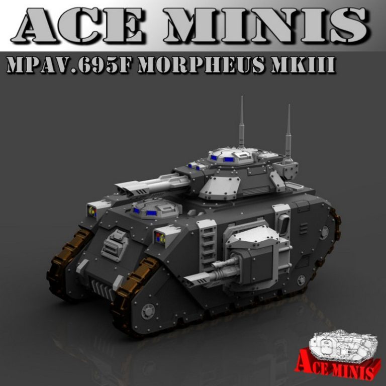 ACE迷你款 - MPAV.695F 美尔菲斯MkIII 3D打印模型|Ace Minis – MPAV.695F Morpheus MkIII – 3D Print Model