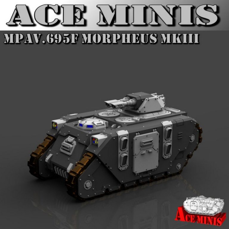 ACE迷你款 - MPAV.695F 美尔菲斯MkIII 3D打印模型|Ace Minis – MPAV.695F Morpheus MkIII – 3D Print Model