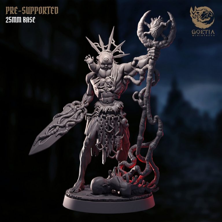 Goetia迷你模型·2025年11月·未诞生军团|Goetia Miniatures – November 2025 – The Unborn Legion – 3D Print Model