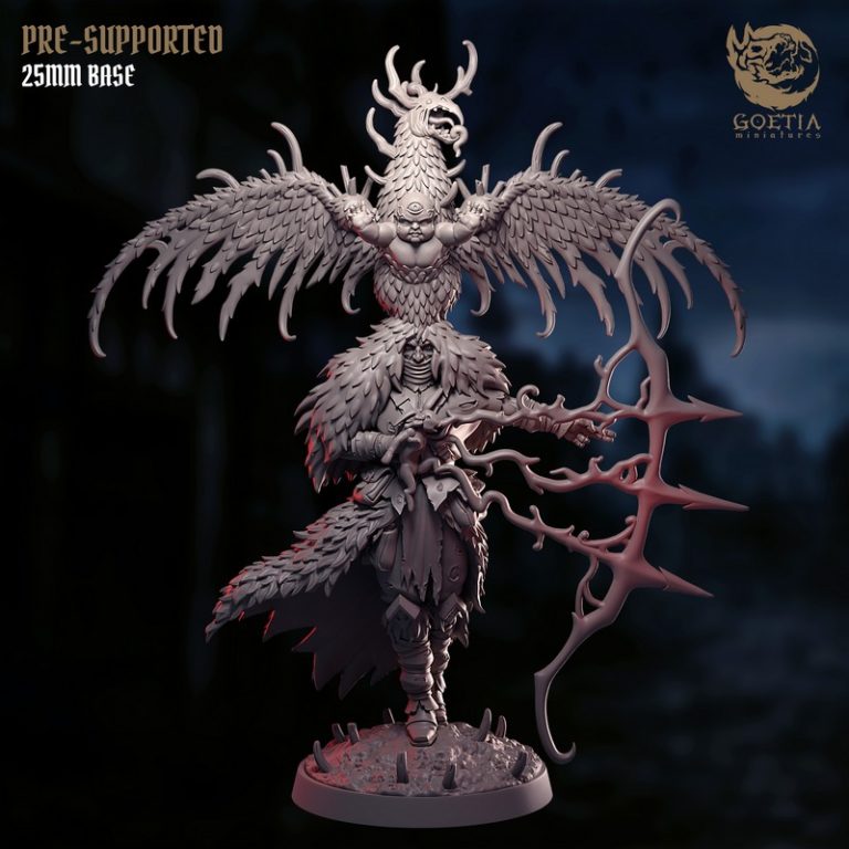 Goetia迷你模型·2025年11月·未诞生军团|Goetia Miniatures – November 2025 – The Unborn Legion – 3D Print Model