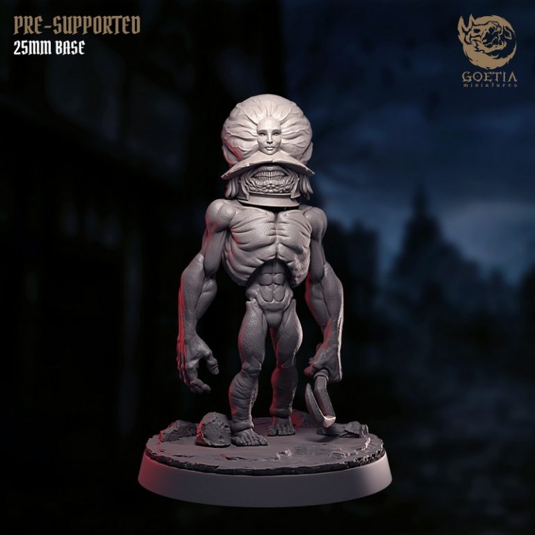 Goetia迷你模型·2025年11月·未诞生军团|Goetia Miniatures – November 2025 – The Unborn Legion – 3D Print Model
