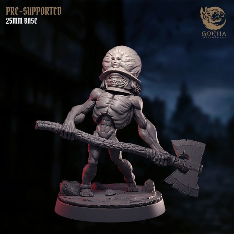 Goetia迷你模型·2025年11月·未诞生军团|Goetia Miniatures – November 2025 – The Unborn Legion – 3D Print Model