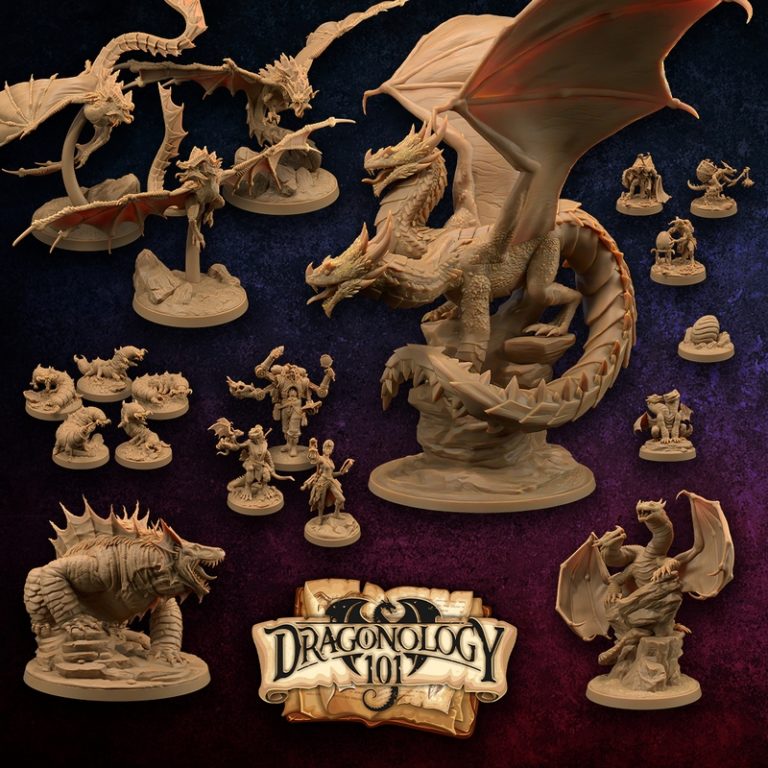 龙囚者小屋——龙学入门3D打印模型|Dragon Trapper’s Lodge – September 2023 – Dragonology 101 – 3D Print Model