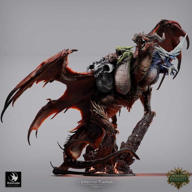 Rescale Miniatures – Unchained Dynasty – 3D Print Model