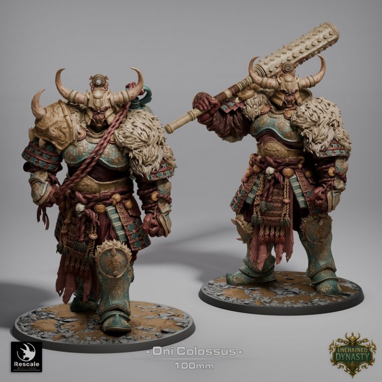 Rescale Miniatures – Unchained Dynasty – 3D Print Model
