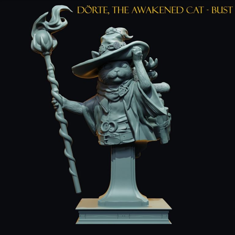 Claymore迷你模型——暗影之民3D打印作品|Claymore Miniatures – Dwellers of the Underdark – 3D Print Model