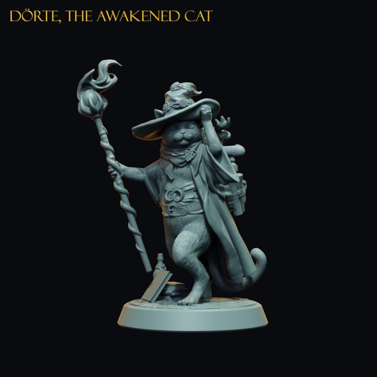 Claymore迷你模型——暗影之民3D打印作品|Claymore Miniatures – Dwellers of the Underdark – 3D Print Model