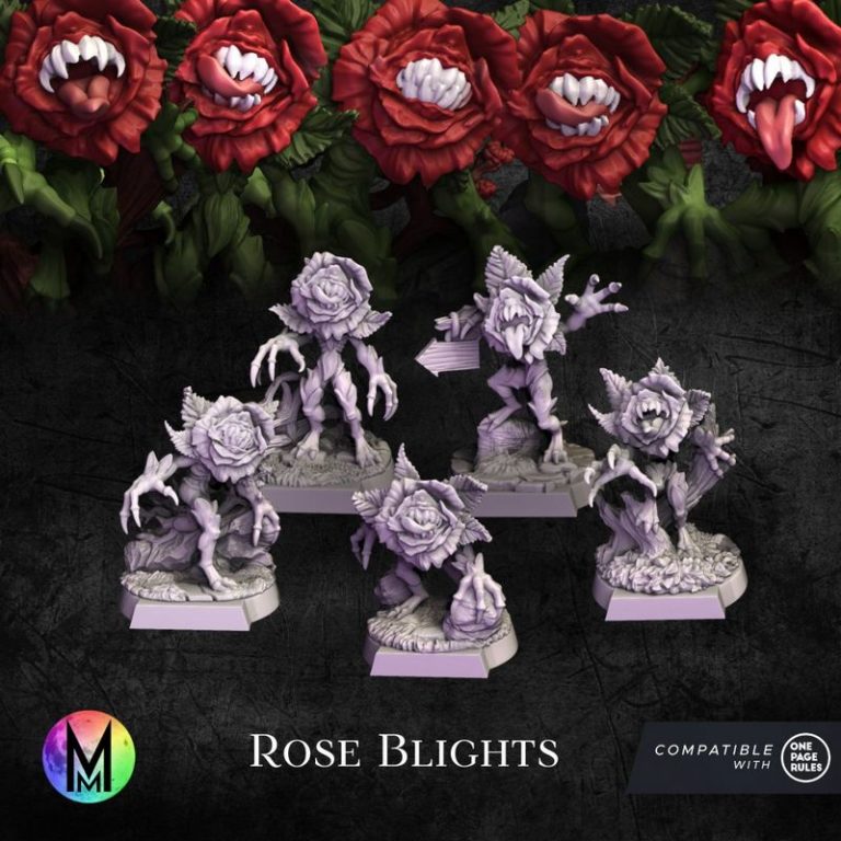 月光迷你款——2025年11月奇幻世界系列第一辑 3D打印模型|Moonlight Minis – November 2025 – Wonderland Part 1 – 3D Print Model