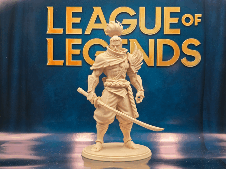 yasuo 3d打印模型|Yasuo – League of Legends – 3D Print Model
