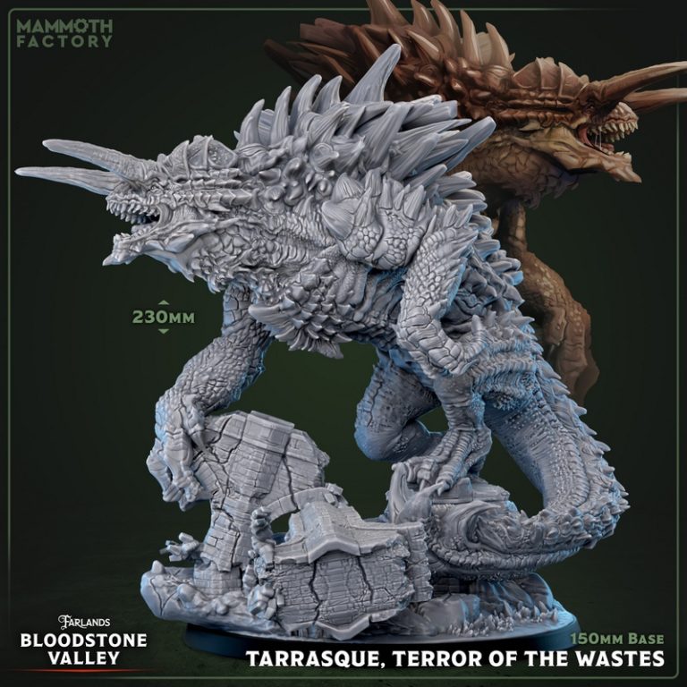 远野之地：血石谷3D打印模型|Mammoth Factory – September 2025 – The Farlands – Bloodstone Valley – 3D Print Model