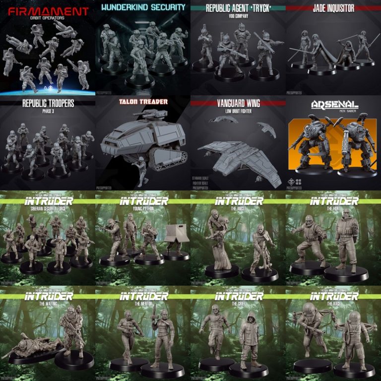 Skullforge Studios - 2025年8月 - 3D打印模型：动漫游戏角色造型集|Skullforge Studios – August 2025 – 3D Print Model