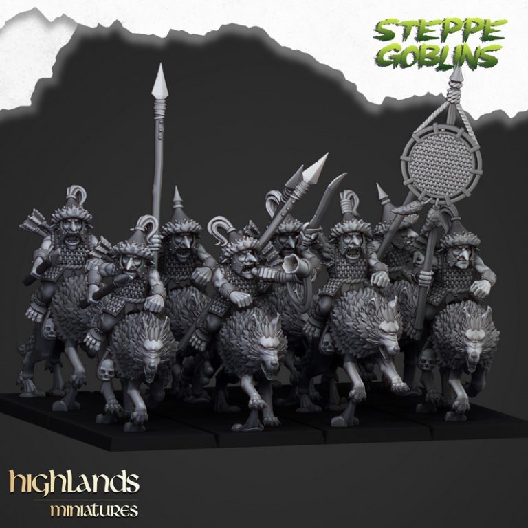 高地迷你模型-2024年4月-3D打印动漫角色模型|Highlands Miniatures – April 2024 – 3D Print Model