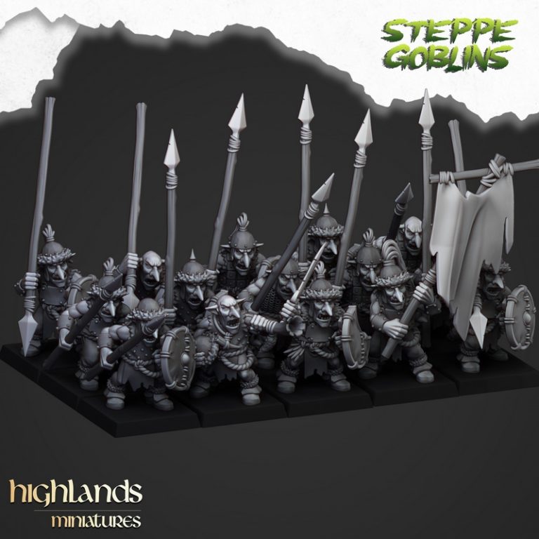 高地迷你模型-2024年4月-3D打印动漫角色模型|Highlands Miniatures – April 2024 – 3D Print Model