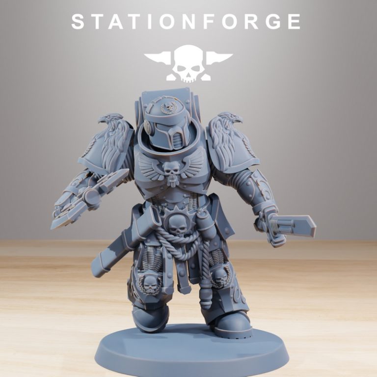 Station Forge 3D打印模型：Socratis Guardmen角色模型|Station Forge – Socratis Guardmen – 3D Print Model