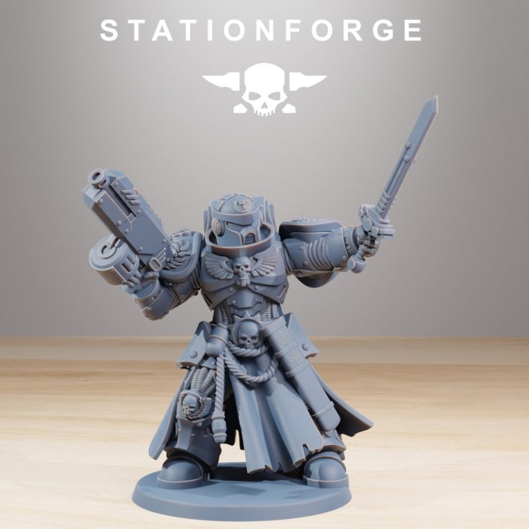 Station Forge 3D打印模型：Socratis Guardmen角色模型|Station Forge – Socratis Guardmen – 3D Print Model