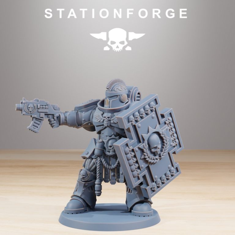 Station Forge 3D打印模型：Socratis Guardmen角色模型|Station Forge – Socratis Guardmen – 3D Print Model