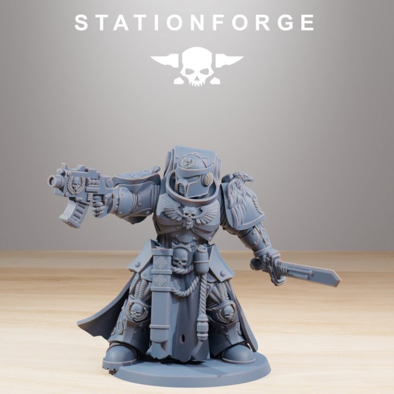 Station Forge 3D打印模型：Socratis Guardmen角色模型|Station Forge – Socratis Guardmen – 3D Print Model