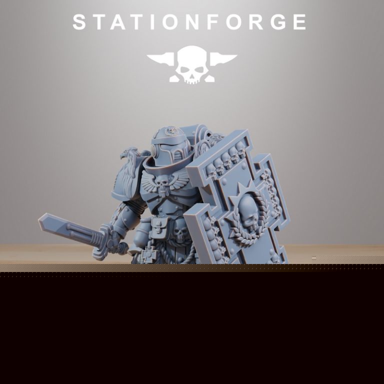 Station Forge 3D打印模型：Socratis Guardmen角色模型|Station Forge – Socratis Guardmen – 3D Print Model
