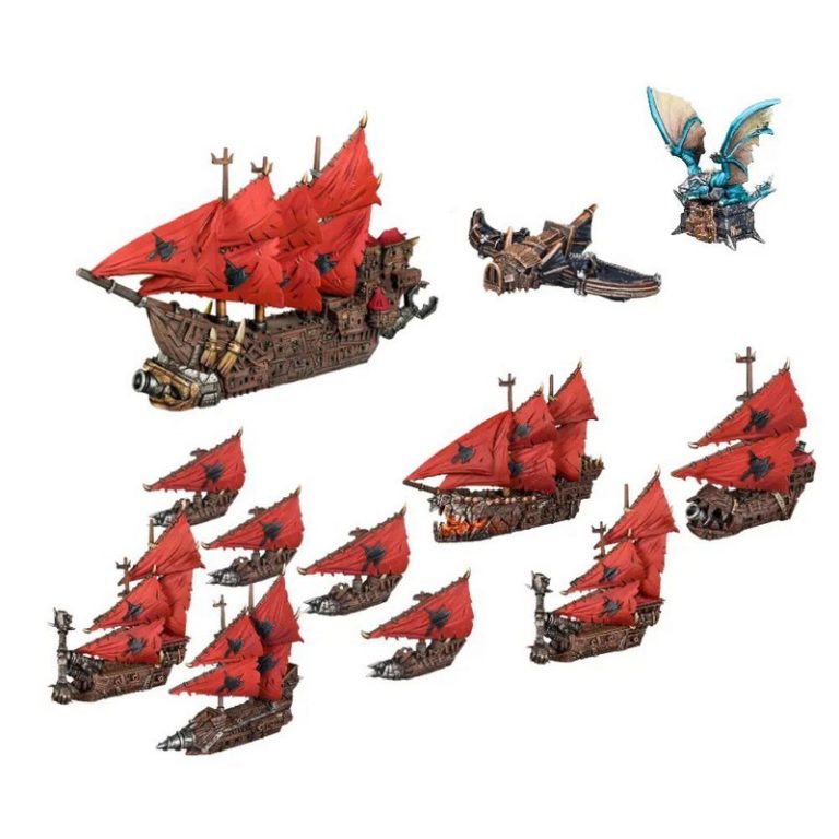 阿姆拉德 orc舰队 3D打印模型|Armada Orc Fleet – 3D Print Model