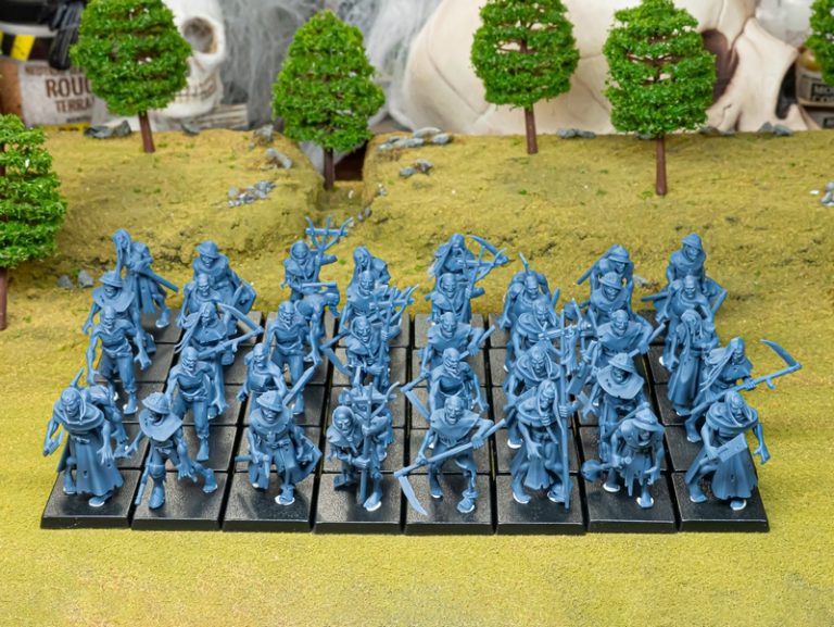 高地迷你模型-2025年10月-地底深渊的怪物-3D打印模型|Highlands Miniatures – October 2025 – Monsters of the Crypt – 3D Print Model