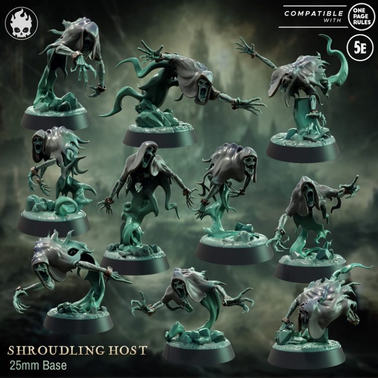Fleshcraft Studio——《暗之喉》3D打印模型|Fleshcraft Studio – The Shroud’s Maw – 3D Print Model