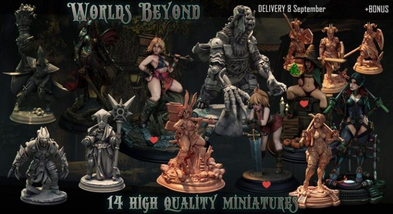 HardWitch Games《世界之外》3D打印模型|HardWitch Games – September 2025 – Worlds Beyond – 3D Print Model