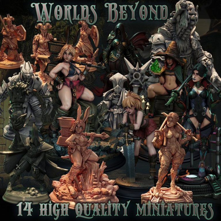 HardWitch Games《世界之外》3D打印模型|HardWitch Games – September 2025 – Worlds Beyond – 3D Print Model